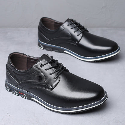 Men's Orthopedic Comfortable Leather Walking Office Shoes