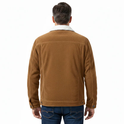 Men's Classic Fleece Lined Corduroy Jacket