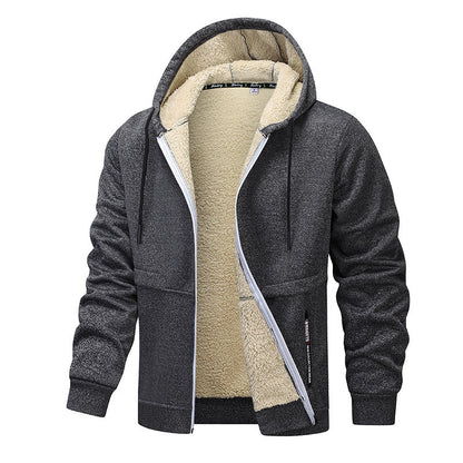 Men's Winter Warm Thicken Inner Fleece Hoodie